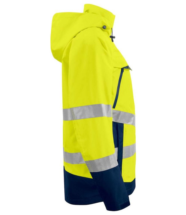 Prio/Projob Heren hi-vis functionele jas wind en waterproof - YENTO