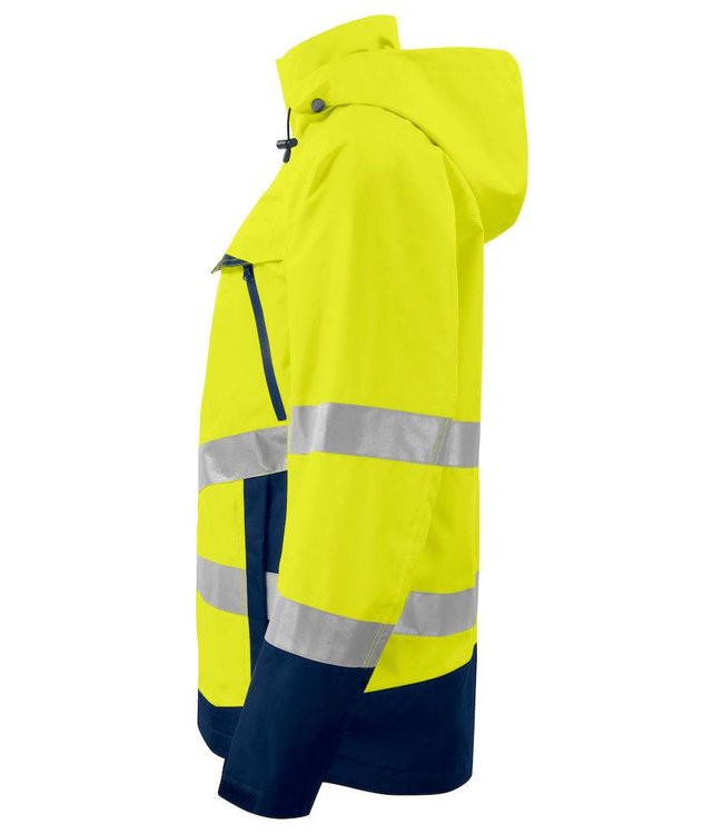 Prio/Projob Heren hi-vis functionele jas wind en waterproof - YENTO