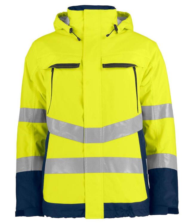 Prio/Projob Gewatteerde heren hi-vis  jas  wind en waterproof - MARCUS