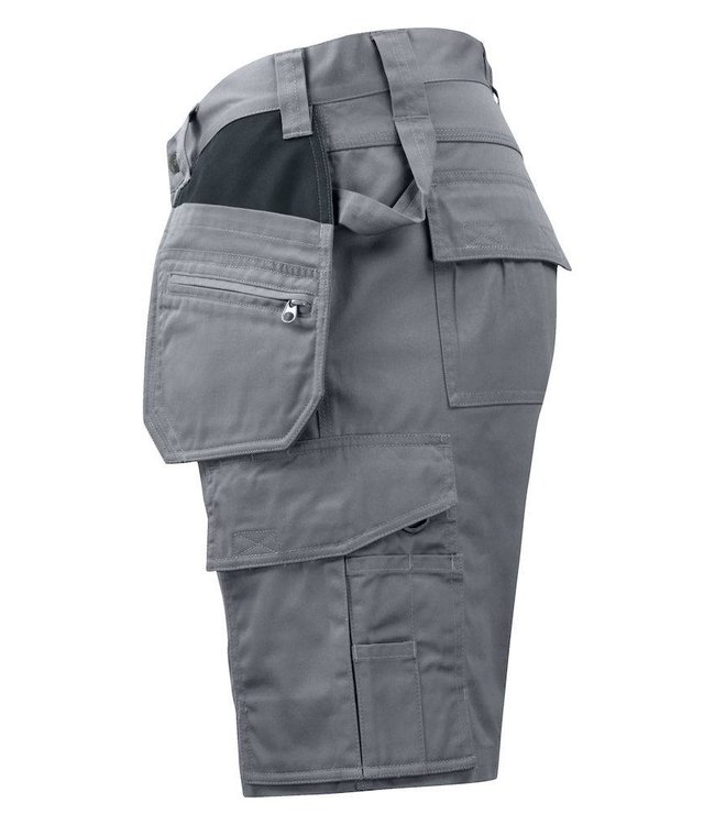 Prio/Projob werkshort voor heren tweekleurig in easycare materiaal van polyester/katoen - ARMIN