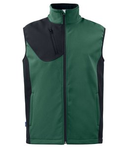 Prio/Projob Heren softshell  bodywarmer met goede ademende eigenschappen - HABER