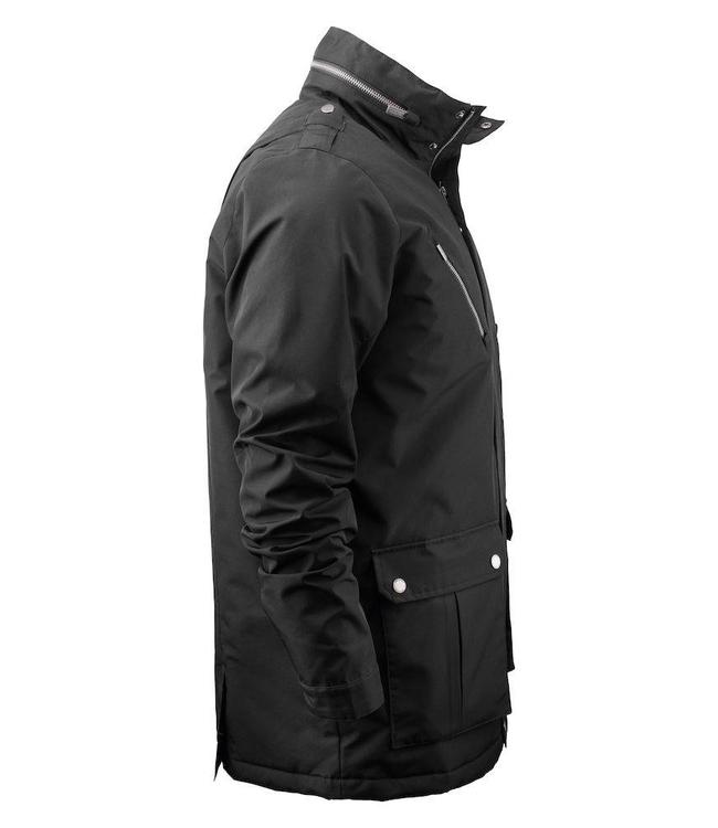 harvest Licht gewatteerde  heren jas met verborgen capuchon in de kraag - KINGSPORT