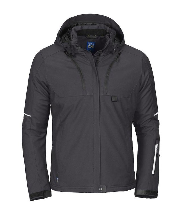 Prio/Projob Softshell jas VOOR DAMES, functionele drielaagse softshell - PAMELLE