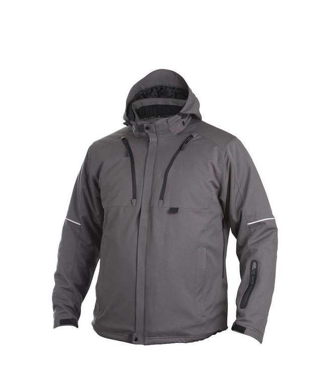 Prio/Projob Gevoerde softshelljas met functionele drielagige softshell en gewatteerde voering - CRISTIANO
