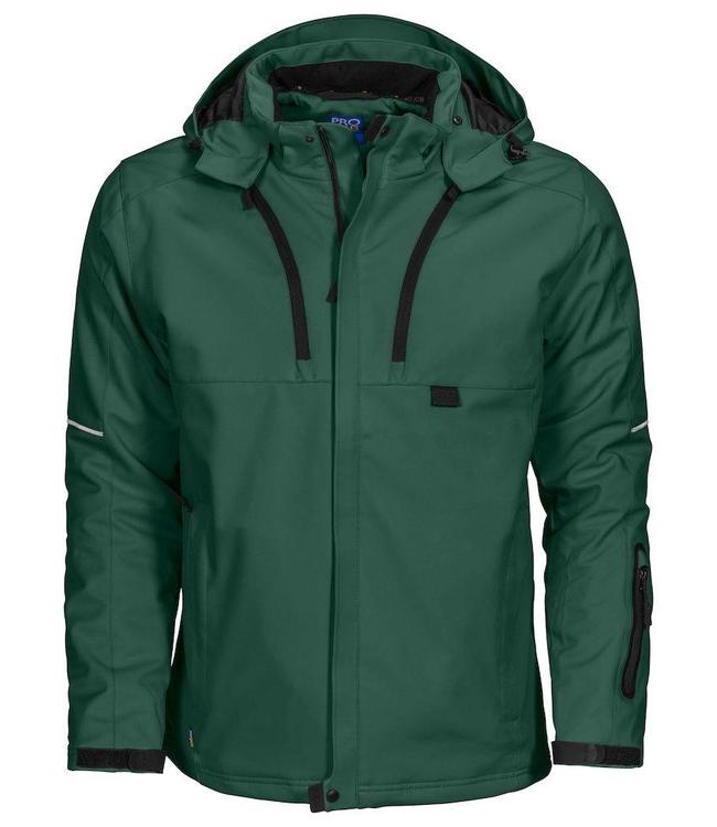 Prio/Projob Gevoerde softshelljas met functionele drielagige softshell en gewatteerde voering - CRISTIANO