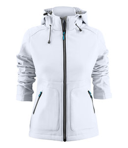 Printer UITVERKOOP;Dames softshell jack met afneembare capuchon - SUZETTE