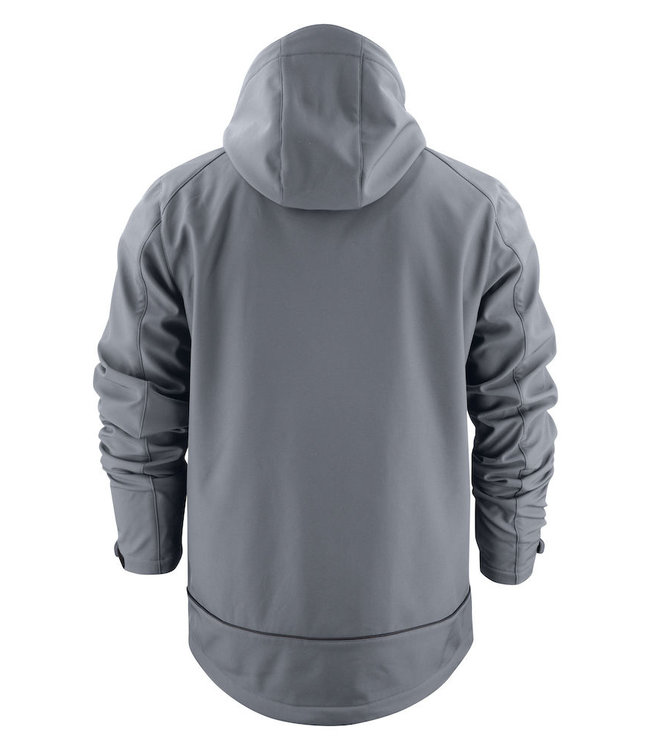 Printer Heren softshell jack met afneembare capuchon - TYTAN