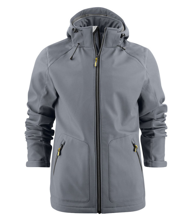 Printer Heren softshell jack met afneembare capuchon - TYTAN