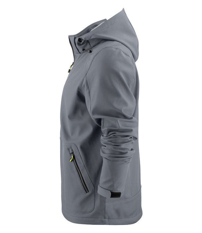 Printer Heren softshell jack met afneembare capuchon - TYTAN