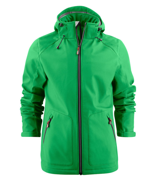 Printer Heren softshell jack met afneembare capuchon - TYTAN