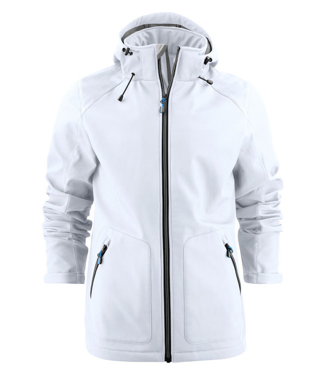 Printer Heren softshell jack met afneembare capuchon - TYTAN