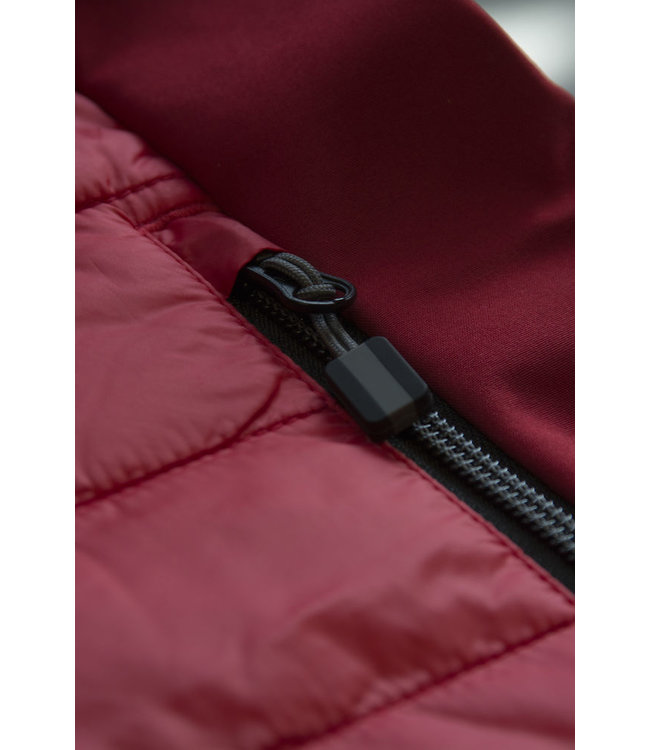 Printer Lichte heren bodywarmer in 2 materialen, licht gewatteerd - BANDIDO