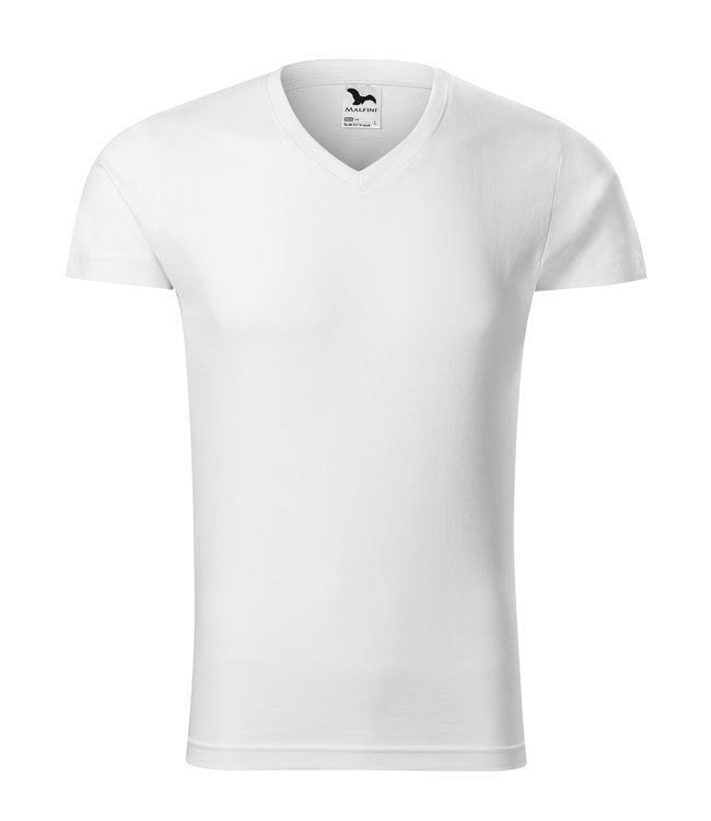 Adler Heren  slim fit V-neck shirt - PARISA