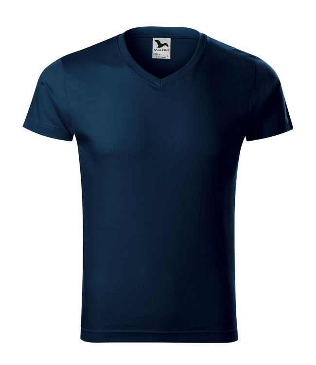 Adler Heren  slim fit V-neck shirt - PARISA