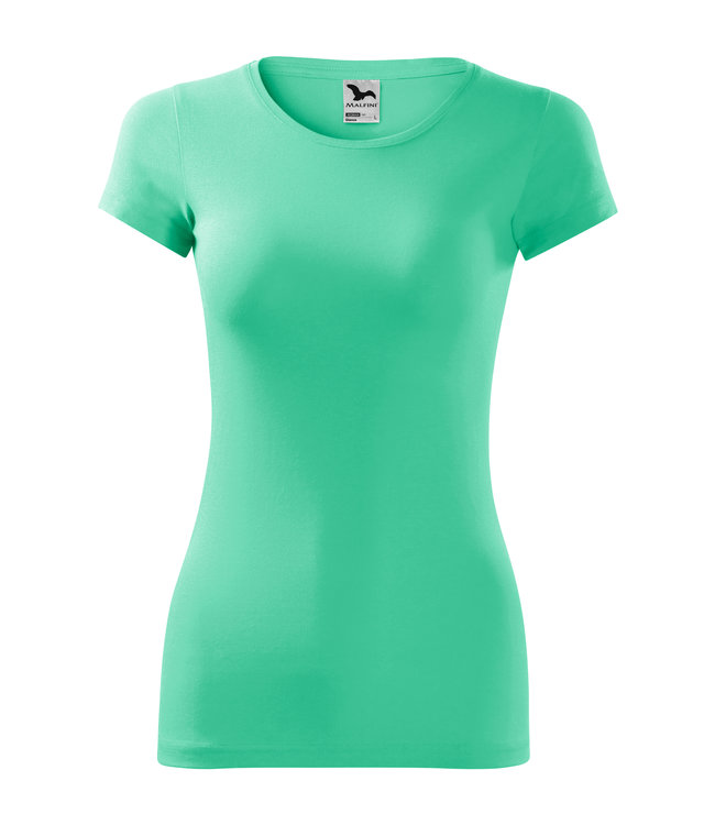 Adler - Dames t-shirt 95% cotton/5% elasthan- GLANCE