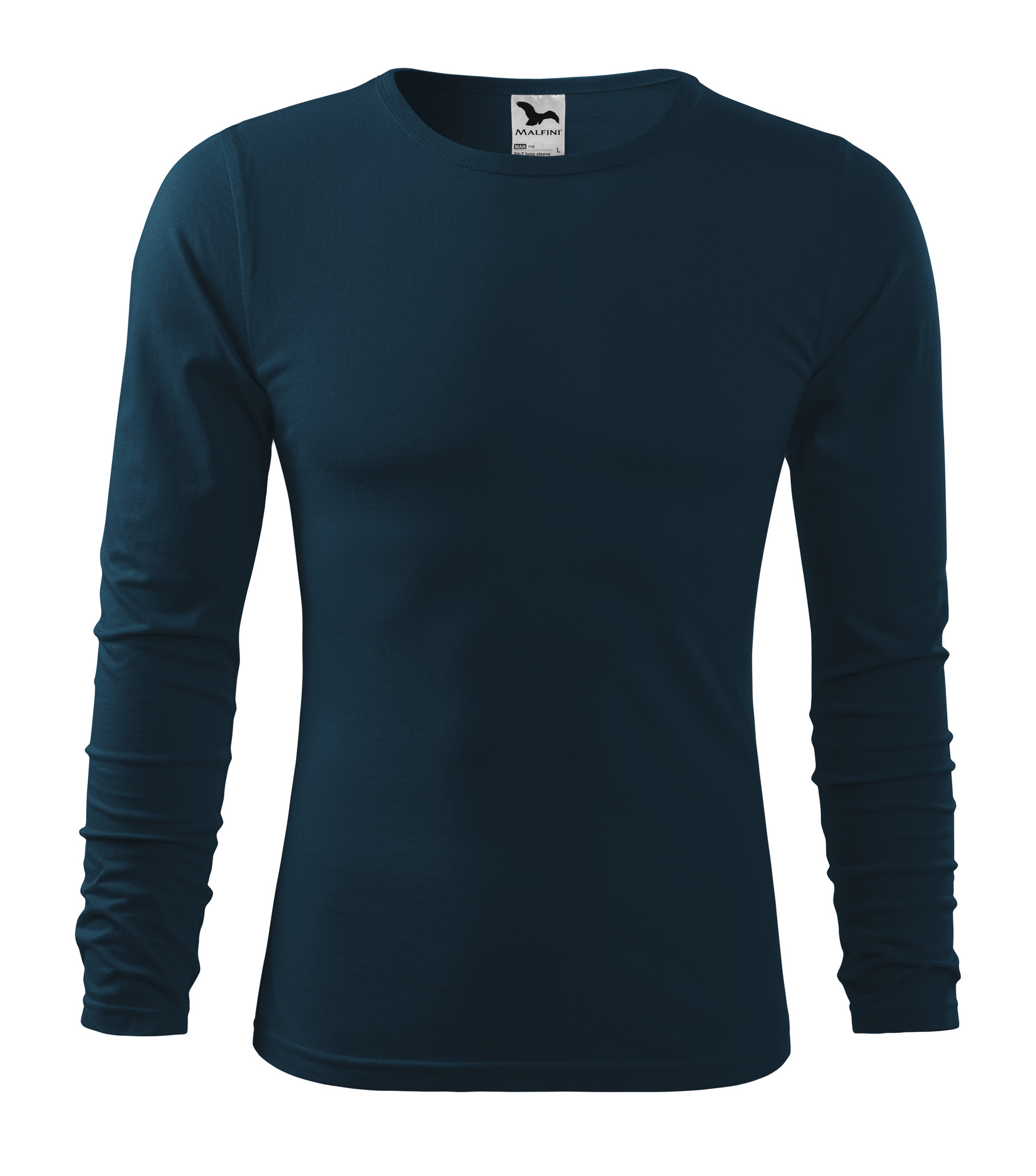 Heren t-shirt long sleeve 100% cotton 