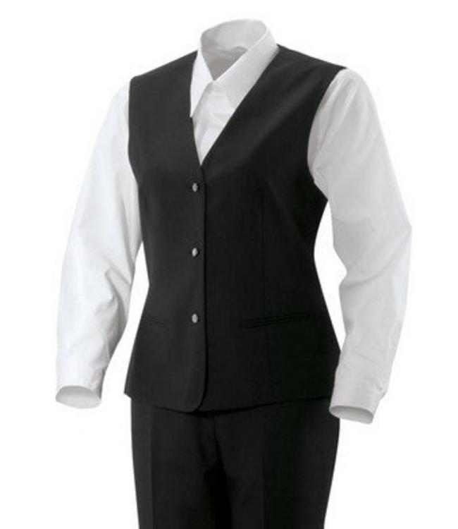 Exner UITVERKOOP; Dames gilet in 100% polyester voor horeca en beveiliging - CATANIA