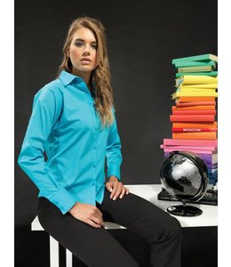 Premier DAMES POPLIN BLOUSE LANGE MOUWEN - ZORA