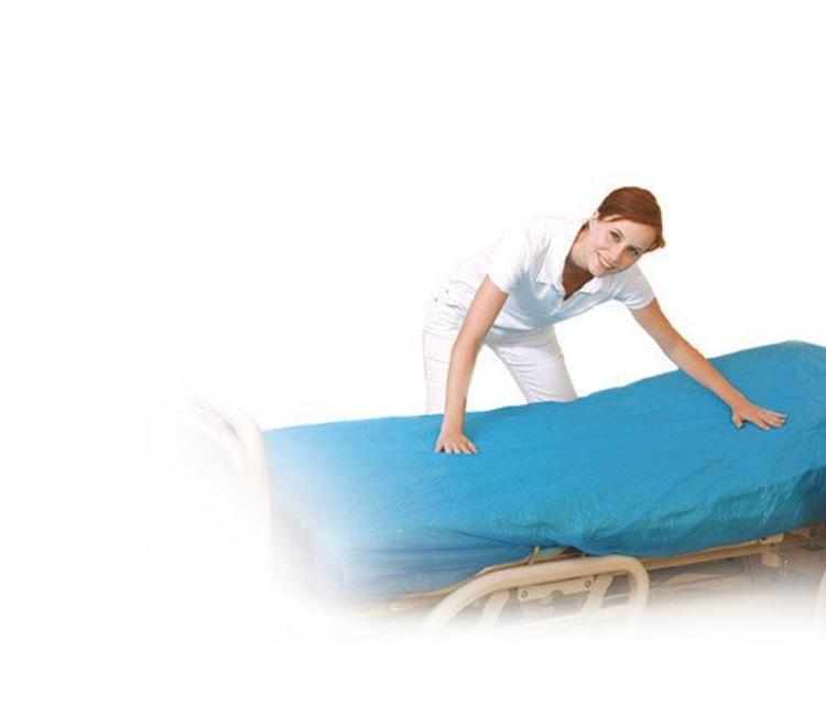 Matrasbescherming voor het bed voor patienten en ouderen volledig vocht onderdoorlatend -