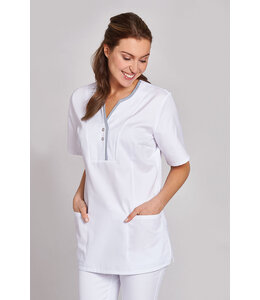 Leiber UITVERKOOP; Dames overgooier tuniek met inzetstukken van tencel - ILSA