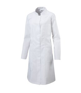 Exner UITVERKOOP; dames Labjas/ artsjas met staande kraag / 65% polyester/35% katoen% katoen  - CHAMBERRY