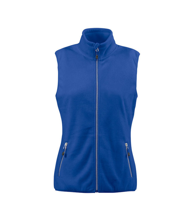 Printer Dames bodywarmer met lange ritssluiting -KILIAN