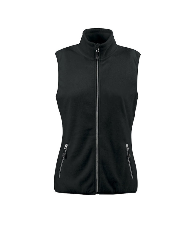 Printer Dames bodywarmer met lange ritssluiting -KILIAN