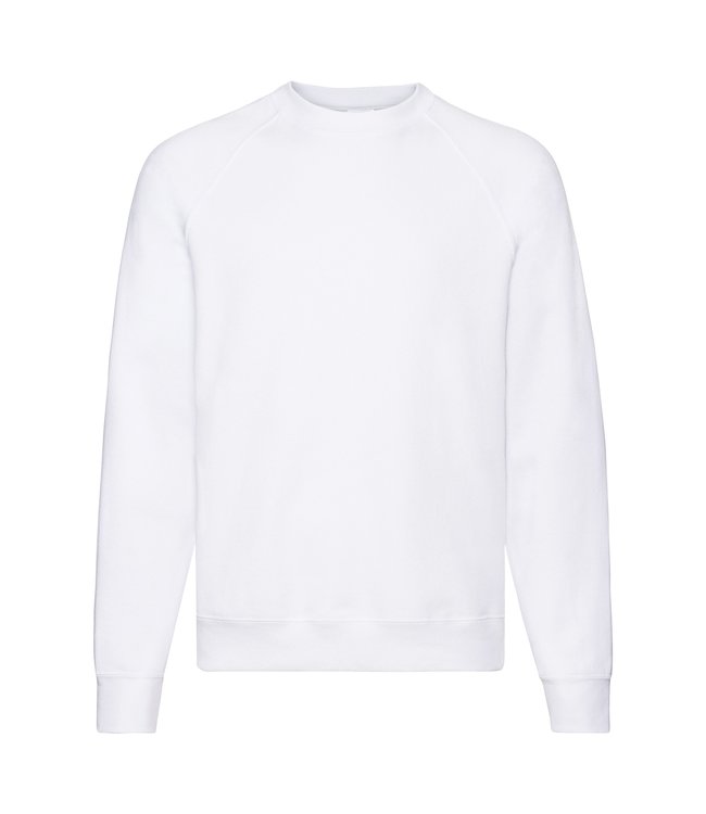 Fruit of the Loom UITVERKOOP; HEREN RAGLAN SWEATSHIRT - AALKE