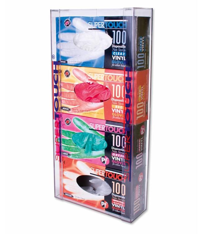 Supertouch Handschoen dispenser voor 4 dozen disposable handschoenen - VOBARIN