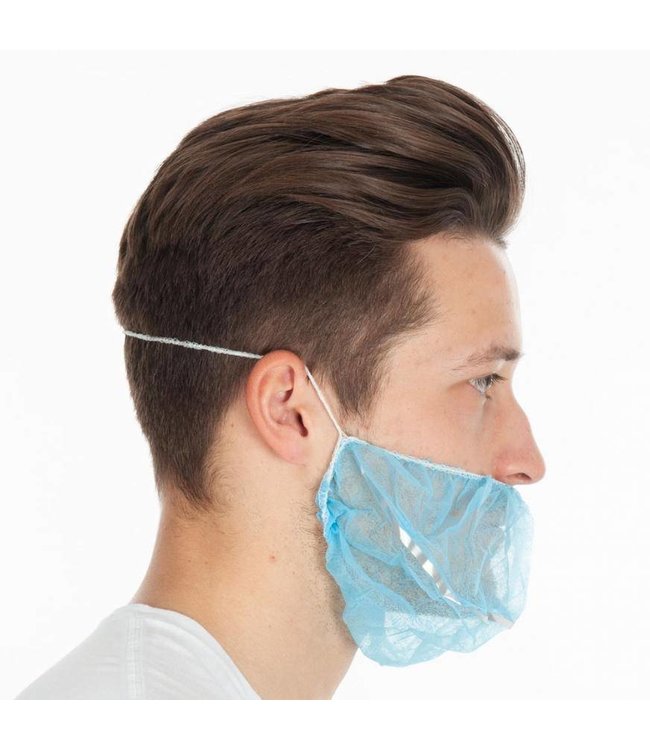 Hygostar Detecteerbaar baardmasker van PP-fleece - DARIUS