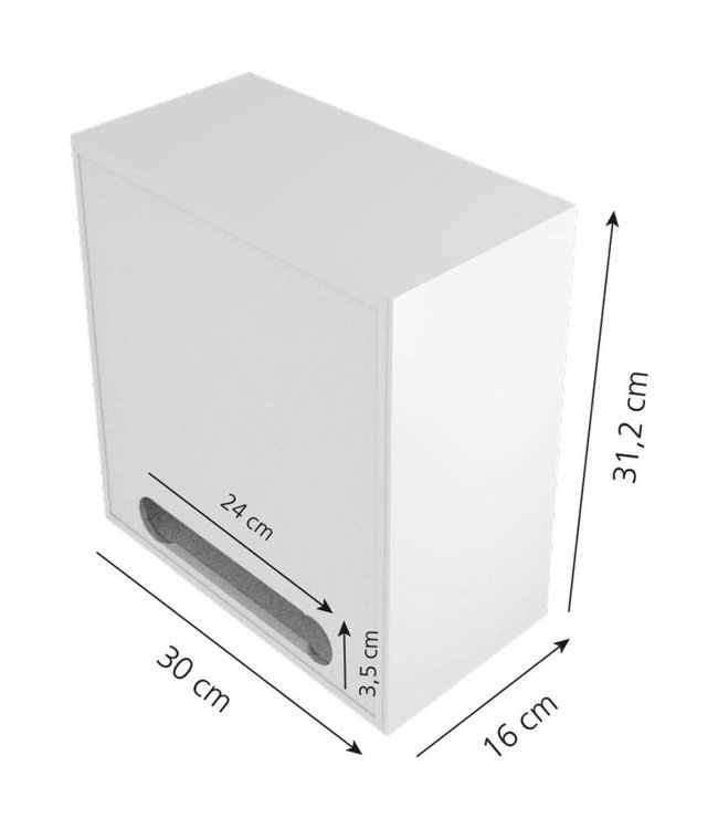 Hygostar Dispenser voor caps, bescherm mouwen , bezoekersjassen en overalls- DARBY