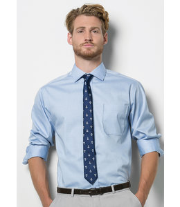 Kustom Kit UITVERKOOP; heren overhemd executive premium oxford met lange mouwen  - DOMINIC