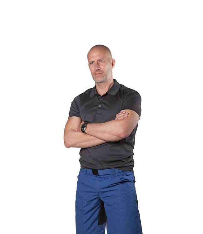 Prio/Projob UITVERKOOP: functionele heren polo met drieknoopssluiting - KHAN