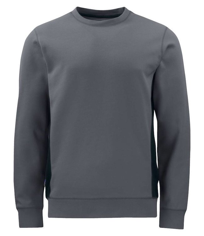 Prio/Projob UITVERKOOP: Heren sweatshirt met ronde hals in "double face" materiaal - JULIUS