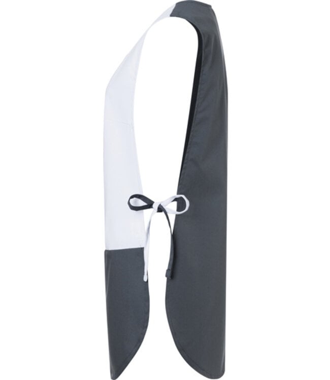 Karloswky OVERGOOI SCHORT MET RONDE HALS EN CONTRASTKLEUR ZAK - RACHEL