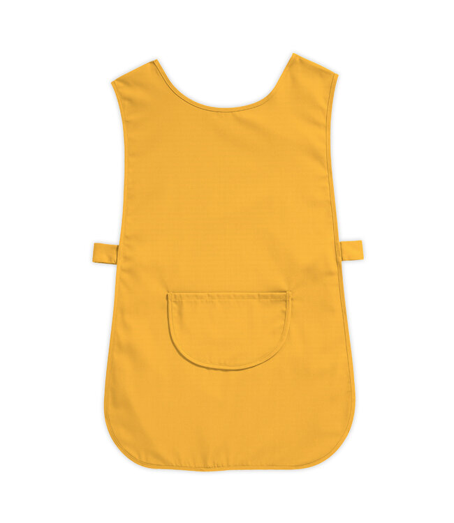 Alexandra UITVERKOOP; traditionele overgooierschort met verstelbare zijsluiting en grote zak - BALLY