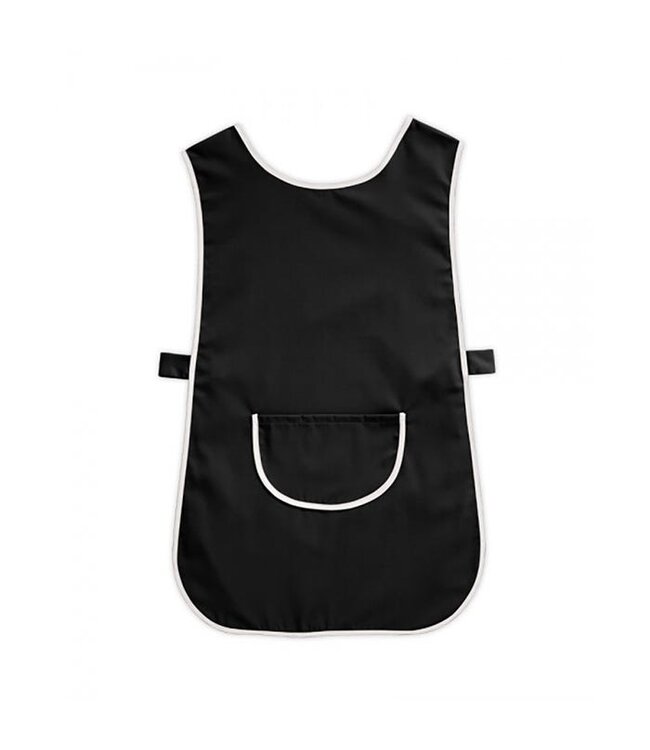 Alexandra UITVERKOOP; traditionele overgooierschort met verstelbare zijsluiting en grote zak - BALLY