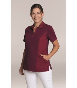 Leiber UITVERKOOP; Dames zorg polo met 2 zakken in materiaalmix - IRIS