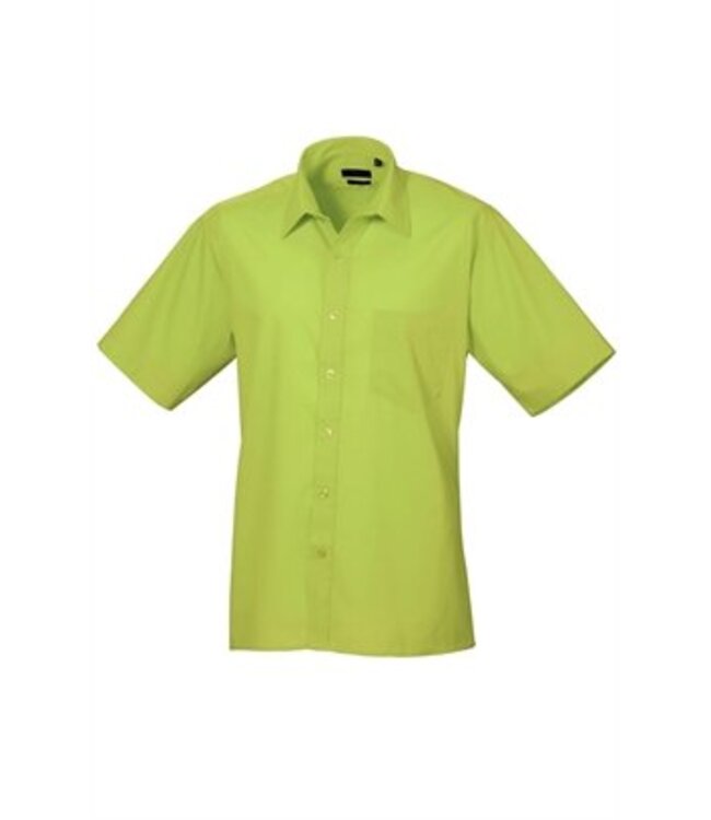 Premier UITVERKOOP; Heren overhemd met korte mouwen, popeline - AVERIL