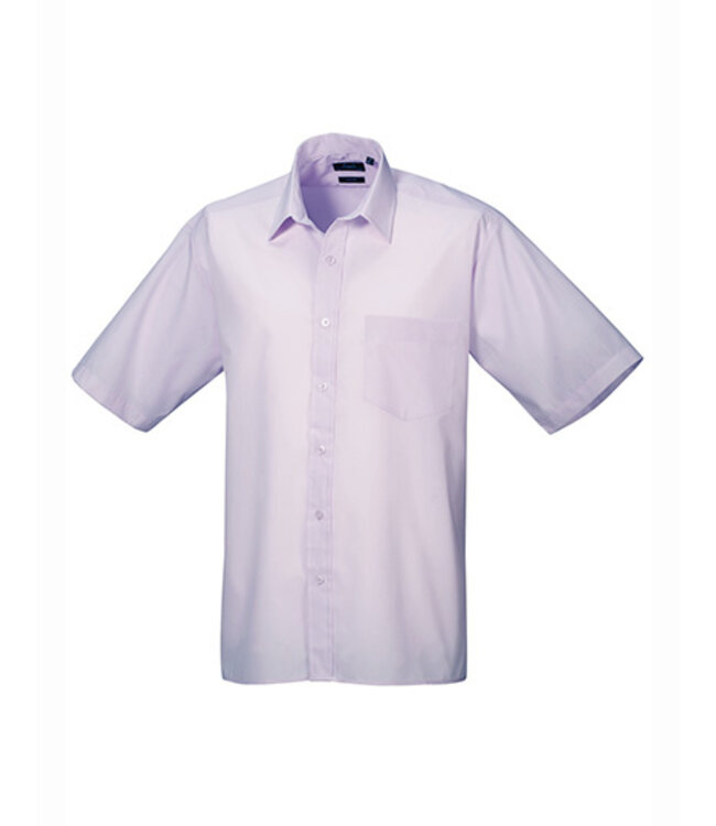 Premier UITVERKOOP; Heren overhemd met korte mouwen, popeline - AVERIL
