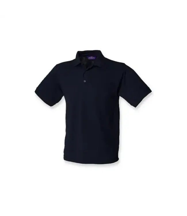 Henbury -UITVERKOOP;  heren polo ABBY, met opstaande kraag, 3-knoopsluiting, elastische mouwen, mouwen met manchetten