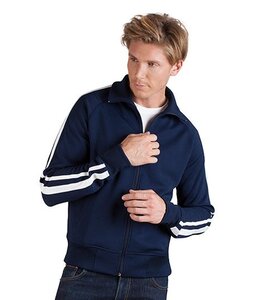 Promodoro UITVERKOOP; SPORTIEF VEST met witte strepen op de mouwen - HARALD
