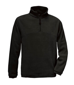 B&C UITVERKOOP; HEREN MICRO FLEECE POLOSWEATER - HIGHLANDER