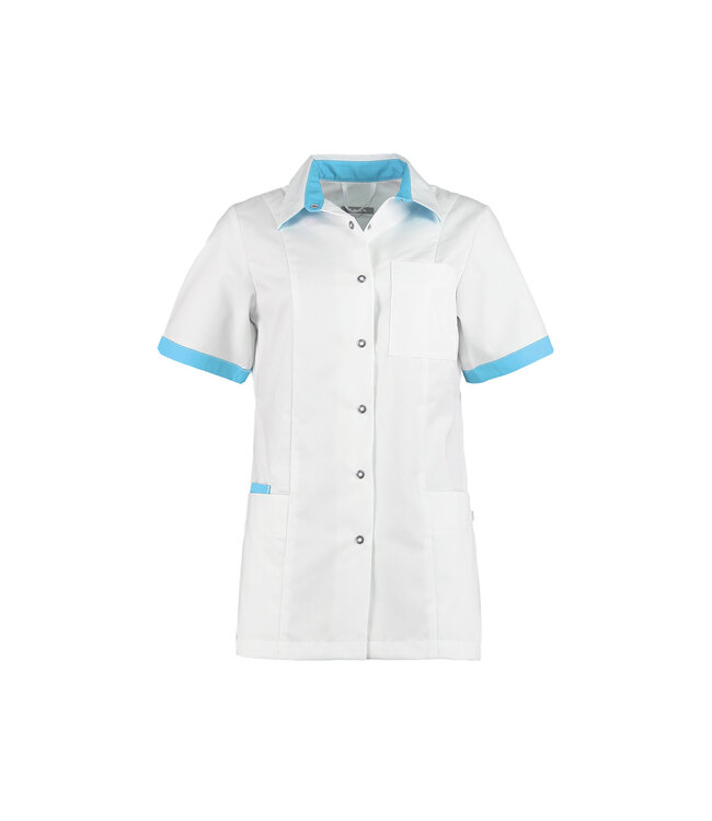 Haen UITVERKOOP; Dames tuniek wit met kleurdetails