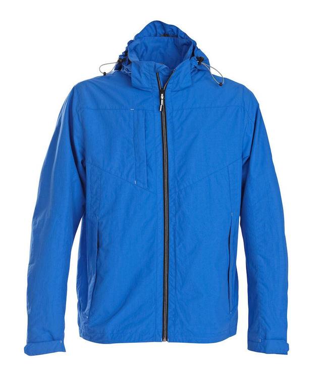 Printer - heren hardshell jack THOR, met praktische zakken, tweekleurige ritssluiting, decoratieve stiksels, zippullers in contrasterende kleur