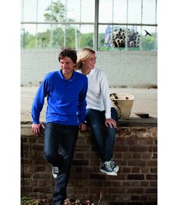 Santino UITVERKOOP; Unisex poloshirt met lange mouwen - MATT