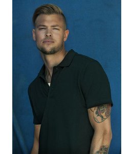 Printer UITVERKOOP; Heren pique polo 100% katoen - ROBIN