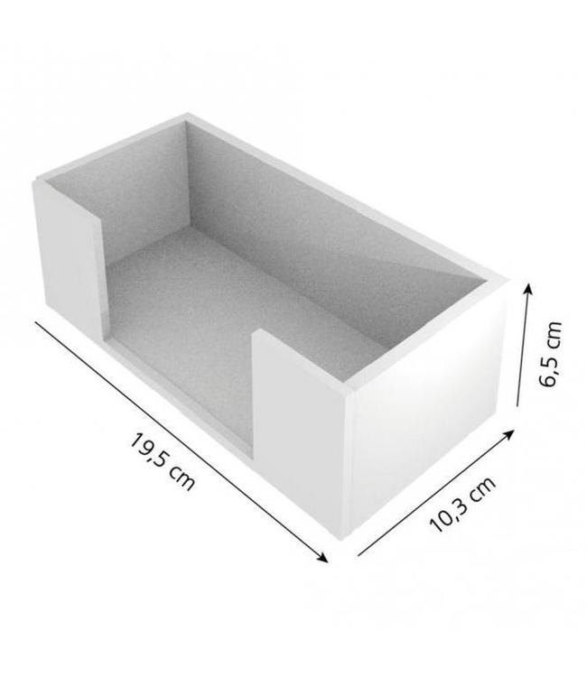 Hygostar Dispenser roestvrijstaal voor mondmaskers - GOLDEN