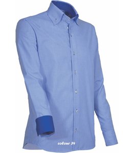 Giovanni Capraro UITVERKOOP; Luxe italiaans design heren overhemd - GERMANO