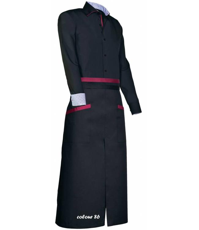 Giovanni Capraro luxe sloof BROOKE (CRESENZO) met passende contrastkleuren bijpassend bij italiaanse design blouses